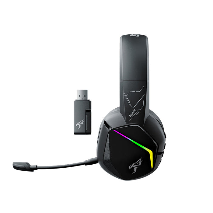 SOMIC GS Wireless 7.1 Gaming Headset - 45 Hour Battery - Compatible with PC, PS5, PS4 Wirelessly & All Devices via 3.5mm Headphone Jack